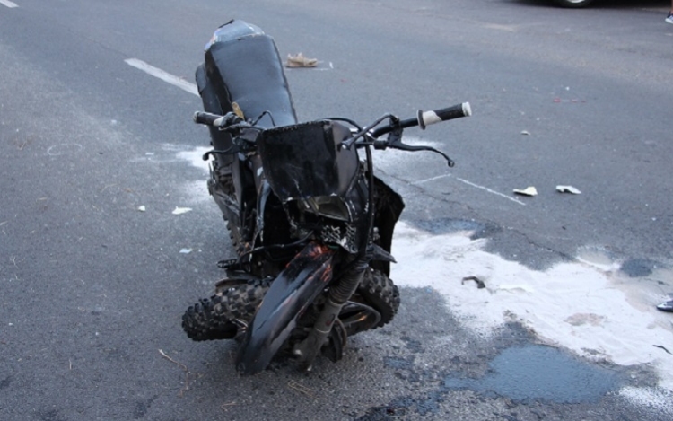 Halálos motorbaleset történt megyénkben - FOTÓK