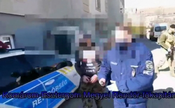 Szökésben lévő bűnözőt fogtak a rendőrök - VIDEÓ
