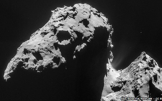 Rosetta - Megfejthették az üstökös felszínén látható
