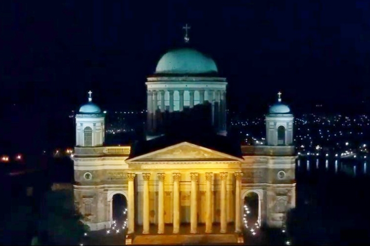 Esztergom a levegőből