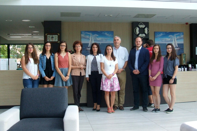 Szakmai gyakorlat és színes programok - Székelyudvarhelyi tanulók Esztergomban