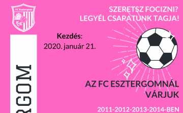 Már a lányok is rúgják a bőrt az FC Esztergomban – Várják a további jelentkezőket!