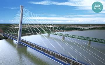 Ilyen új Duna-híd épülhet Komáromnál – LÁTVÁNYTERV