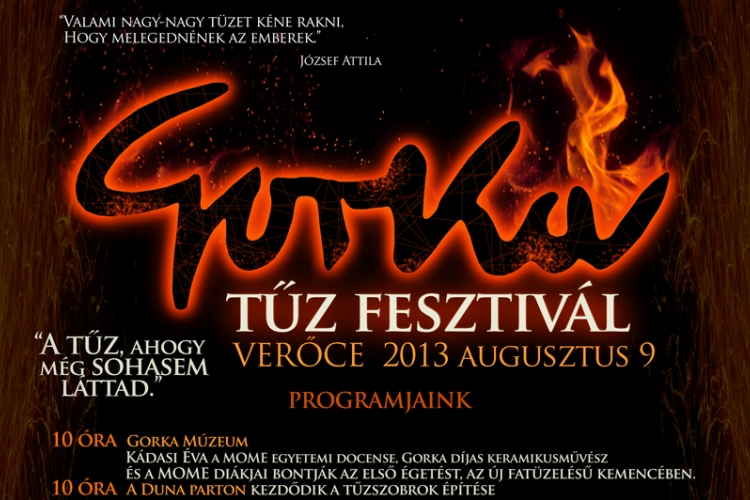 Tüzes programok és Csík zenekar koncert a Gorka Tűz Fesztiválon 
