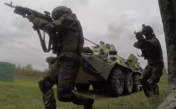 Hírszerzési információk szerint az orosz hadsereg a Baltikum lerohanását gyakorolta