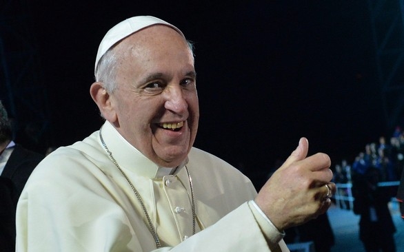 Ferenc pápa visszatereli a nyájhoz a pásztort