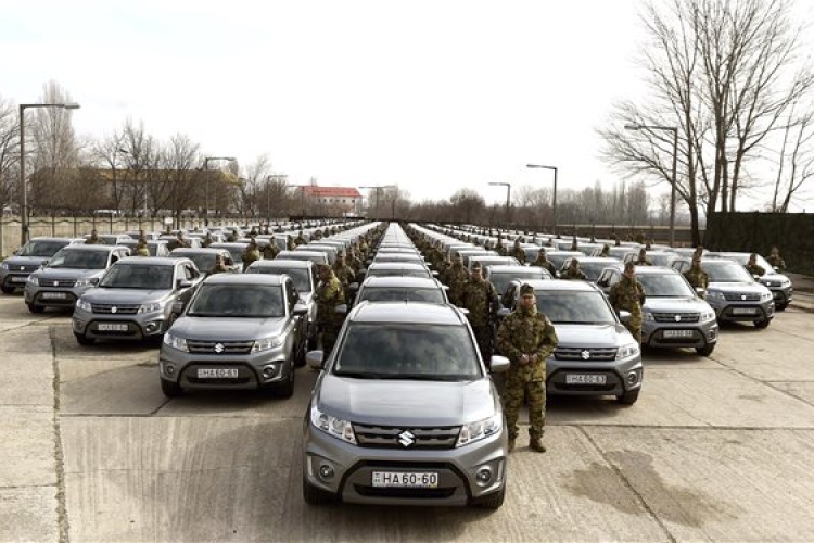 250 esztergomi Suzuki állt hadrendbe a honvédségnél