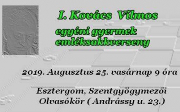 I. Kovács Vilmos emlék gyermek sakkverseny