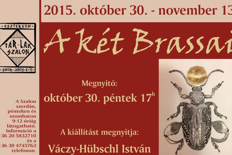 Két Brassai egy kiállítás Esztergomban
