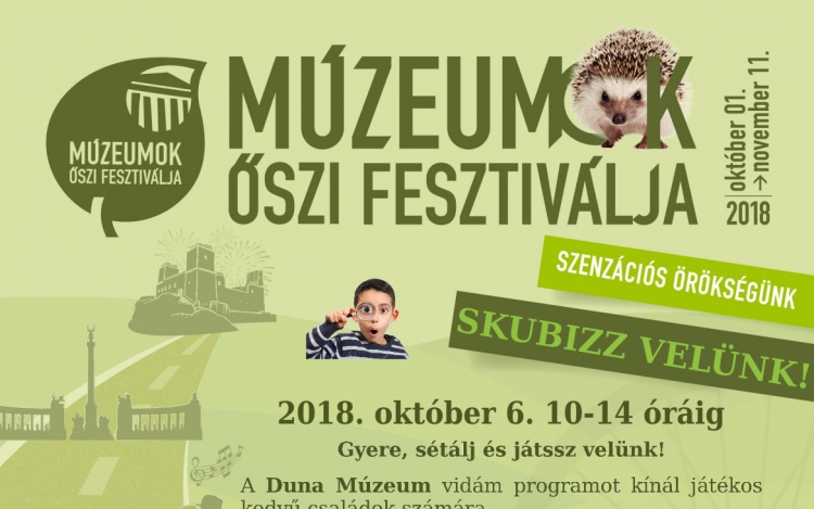 Skubizz velünk! – Családi játékot szervez a Duna Múzeum