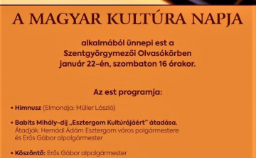 Babits-díjat adnak át Esztergomban a Magyar Kultúra Napján 