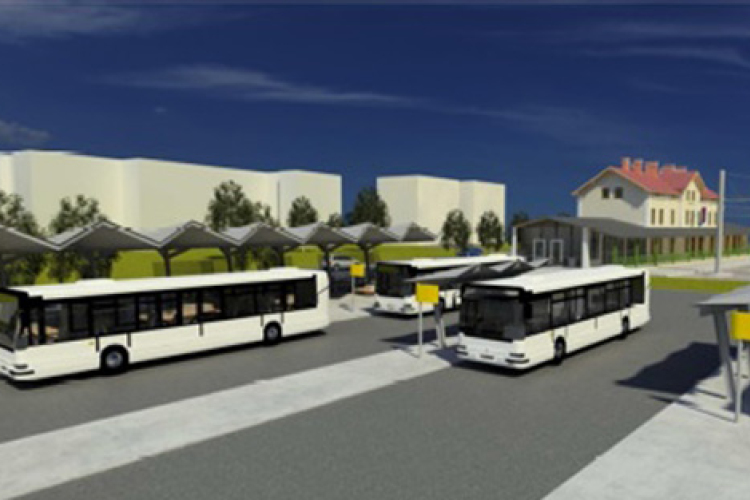 Intermodális csomópont: buszpályaudvar, körfogalmak, útfelújítások Esztergomban