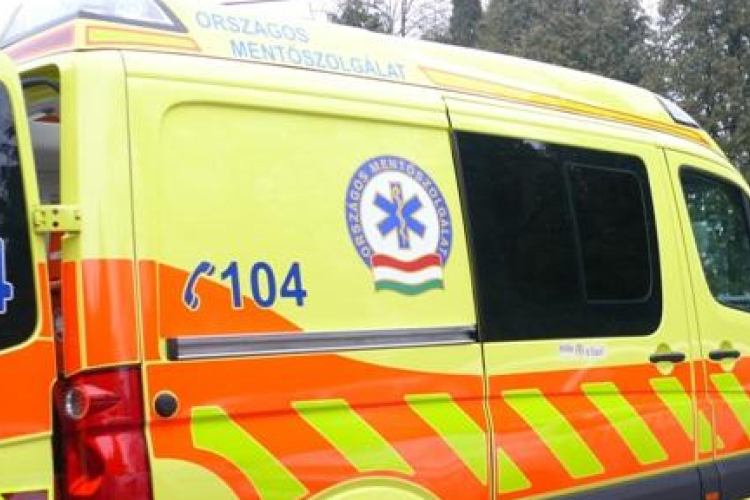 Villanyoszlopnak csapódott egy autó Dömösön