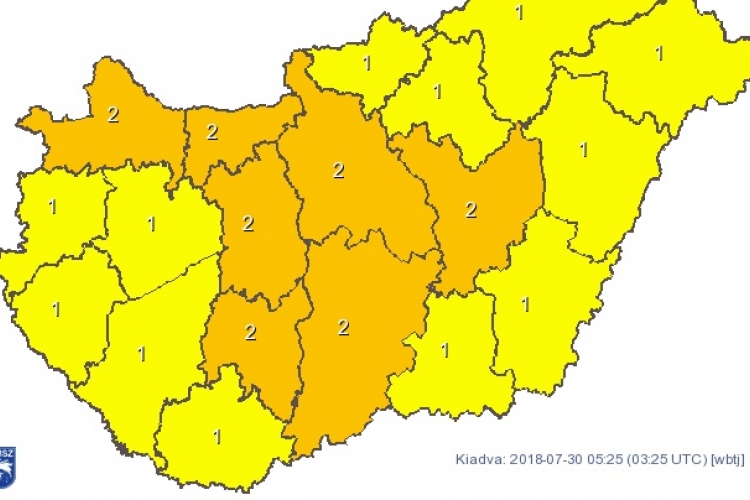 Vörös kód és riasztás Esztergomban