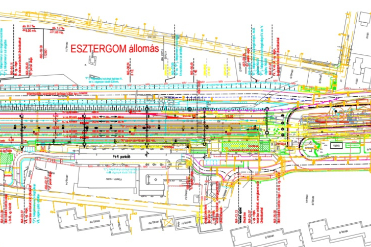 Korlátozott gyalogosforgalom a vasútállomásnál