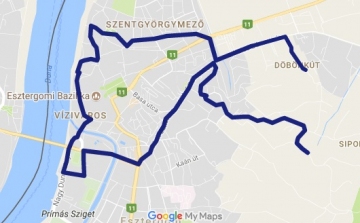 Bicikliverseny miatt forgalomkorlátozás Esztergomban