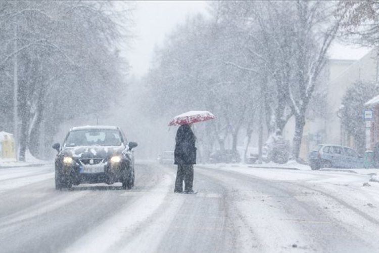 Térségünkben is gondot okoz a hó a közlekedésben