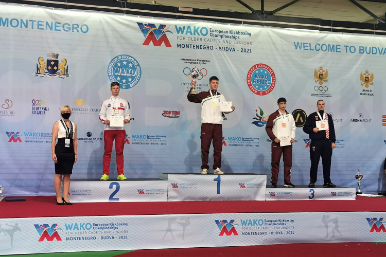 Óriási siker!  Európa-bajnok az esztergomi kick-boxos Kovács Marcell