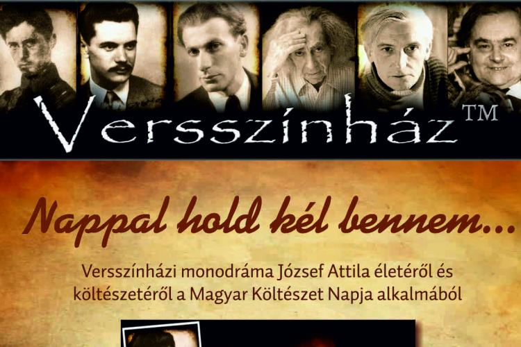 Versszínház Esztergomban a Költészet Napja alkalmából