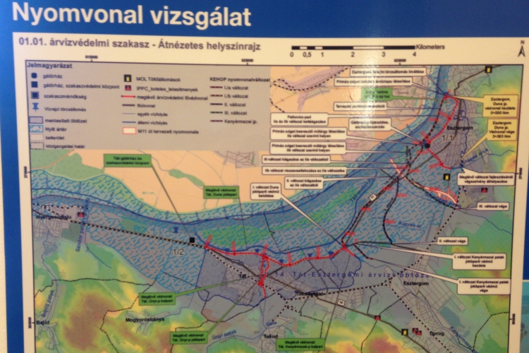 Újabb döntések az esztergomi mobilgátas árvízvédelmi rendszerről