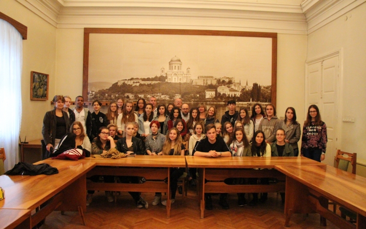 Finn diákok Esztergomban