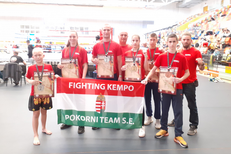 Fighting Kempo Pokorni Team sikerei az ICO Combat Sport Világbajnokságon