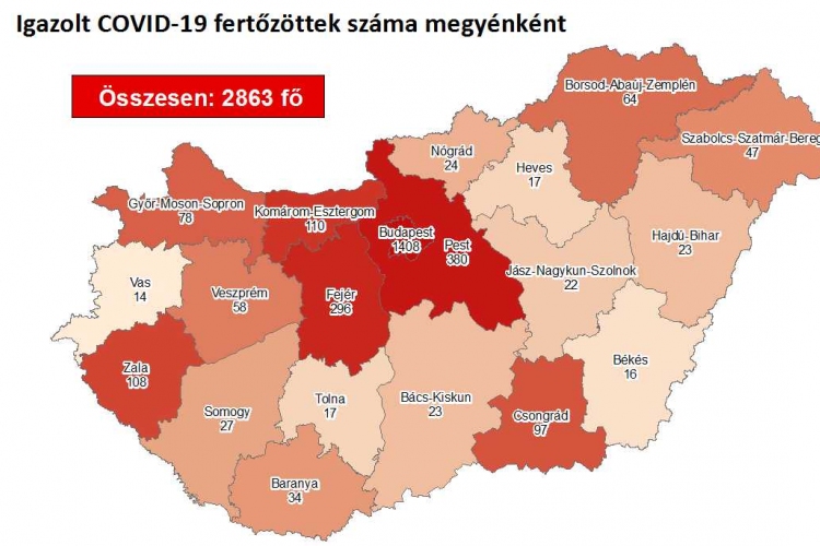 Elhunyt 11 újabb beteg, tovább nőtt a koronavírus-fertőzöttek száma