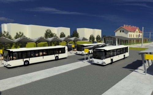 Új buszvég a vasútállomás mellett Esztergomban – lakossági fórum