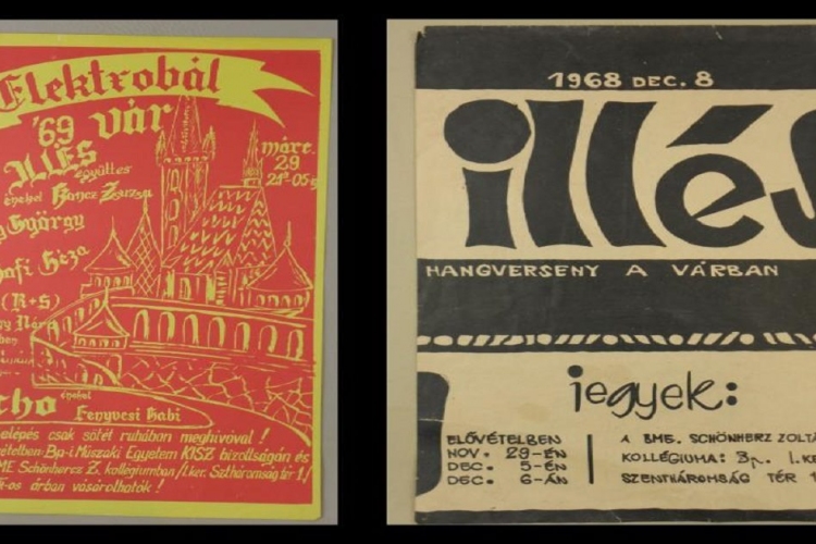 Esztergomi gyűjtő plakátjai és Illés klubkoncert