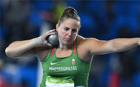 Rio 2016 - Márton Anita országos csúccsal bronzérmes súlylökésben