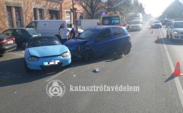 Fotókon a Kossuth utcai baleset