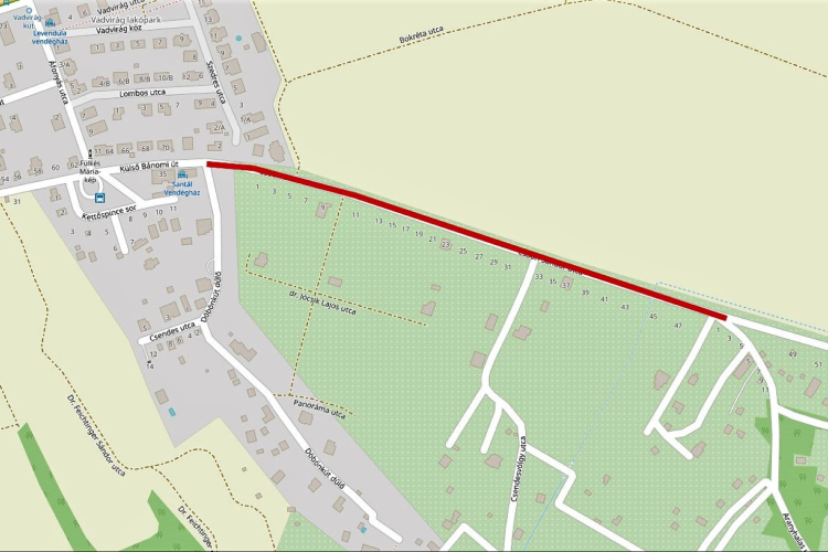 A hétvégén megkezdődik a Csoóri Sándor utca útburkolatának felújítása