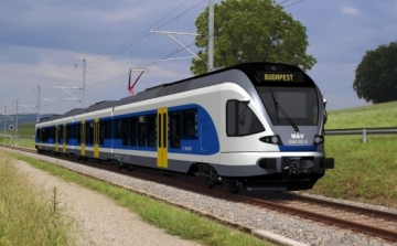Elkészült az első új elővárosi vonat – ilyen lesz az esztergomi vonalon