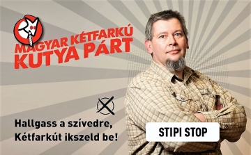 Stipits Zoltán a Magyar Kétfarkú Kutya Párt jelöltje 