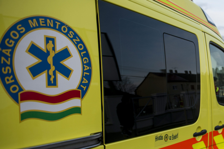 Árokba borult egy kisteherautó a Dobogókői úton