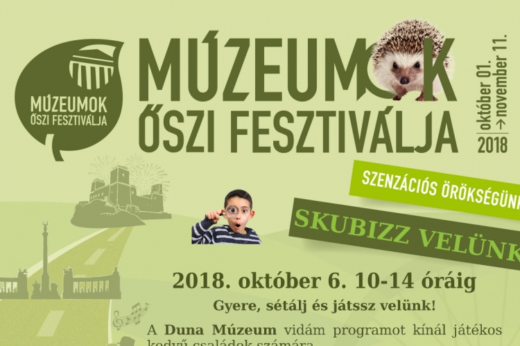 Skubizz velünk! – Családi játékot szervez a Duna Múzeum